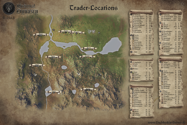 Trader Locations