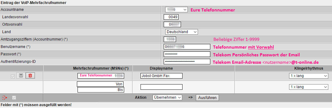 auerswald account